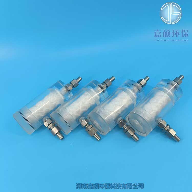 嘉碩環(huán)保PP2130-1大角通過(guò)濾器 低壓水樣過(guò)濾器