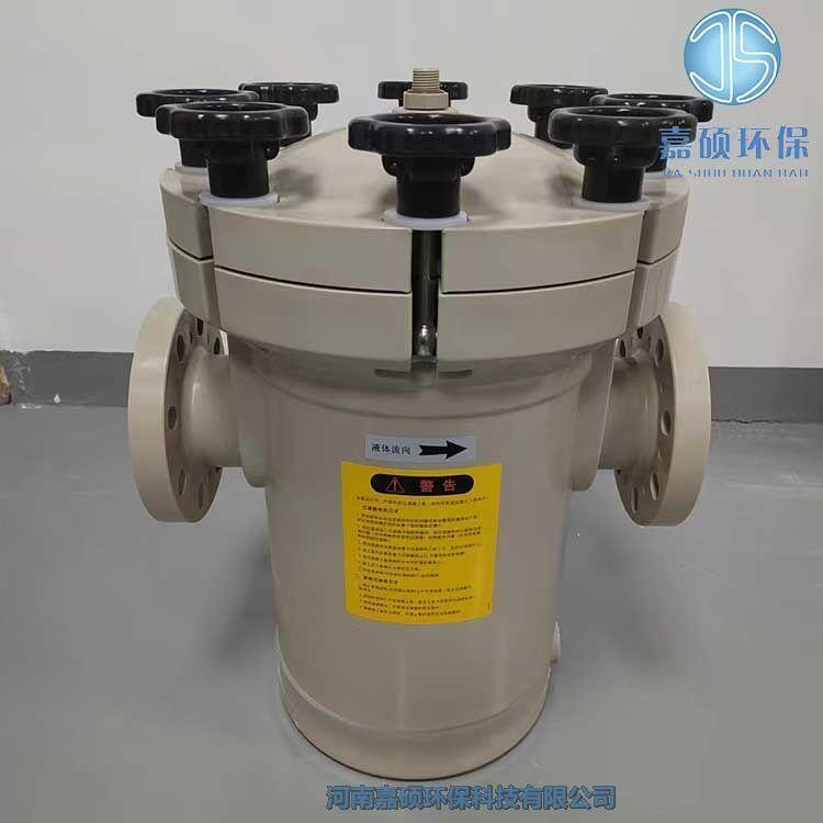 嘉碩環(huán)保PP四袋式過濾器 耐腐蝕 一體式過濾器直供